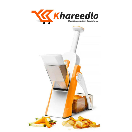 Khareedlo Multifunctional Vegetable Cutter (Slicer) With Free Peeler